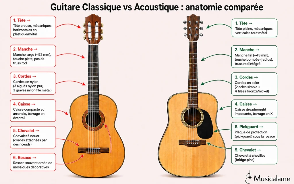 guitare-classique-guitare-acoustique-comparaison